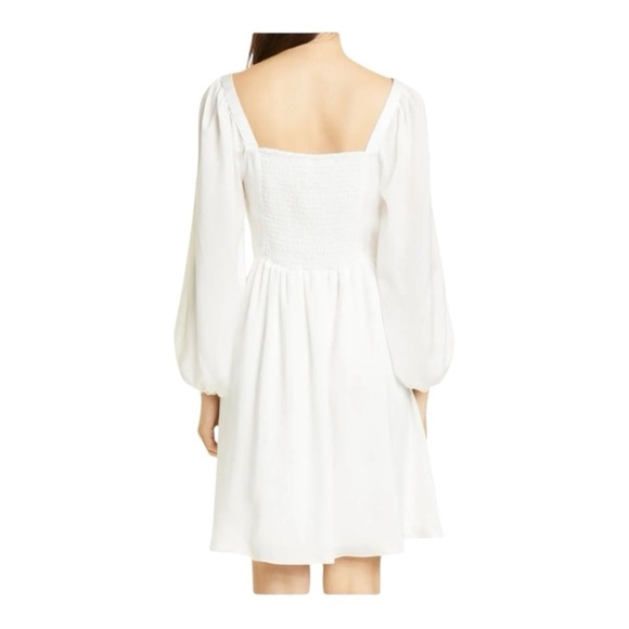 Kobi Halperin Stavy Square Neck Dress in Ivory NWT - Picture 7 of 10
